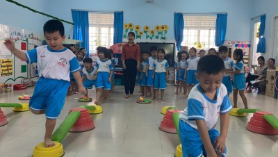Ngày 08 tháng 04 năm 2021 trường mầm non An Điền tổ chức các tiết thao giảng. Nhằm bồi dưỡng chuyên môn, nâng cao chất lượng trong giảng dạy của giáo viên.